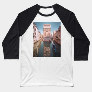 Gondola in the canal in Venice, Italy Baseball T-Shirt